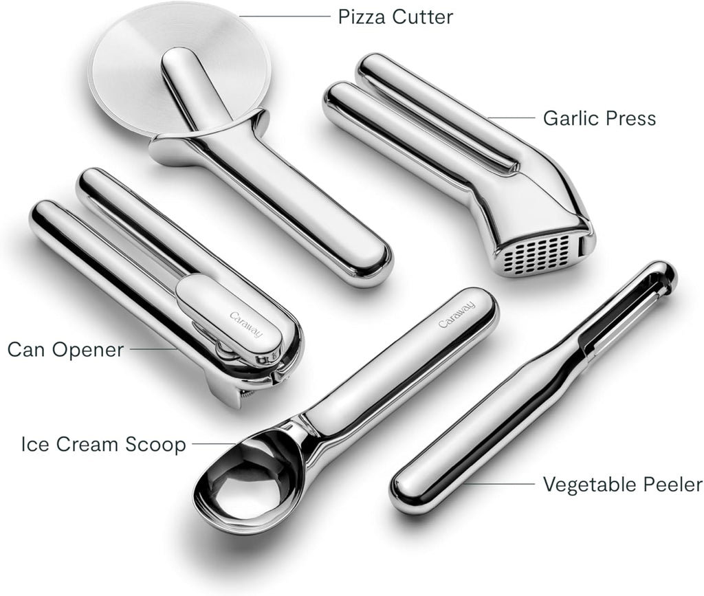 Caraway Kitchen Gadget Set - 5 Piece Kitchen Essentials