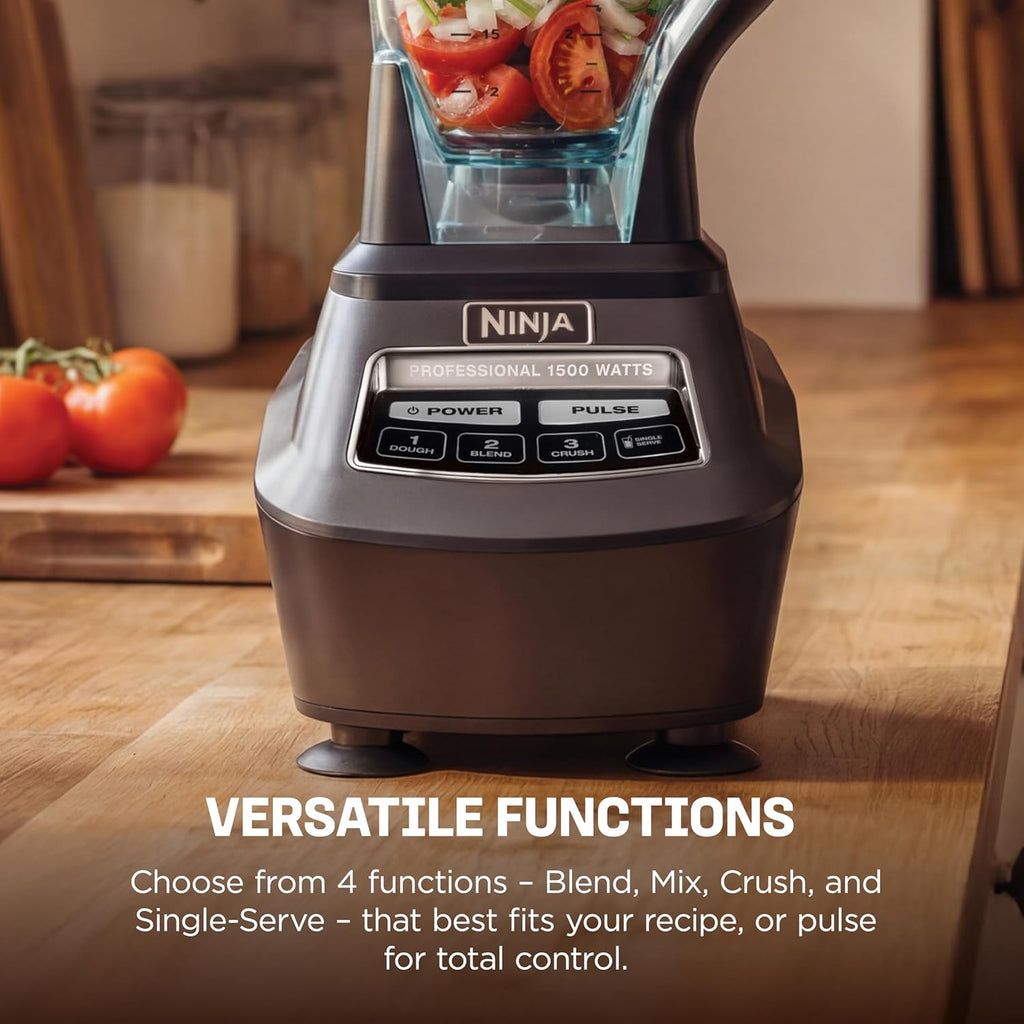 Ninja Kitchen System | All-in-One Food Processor & Blender for Smoothies