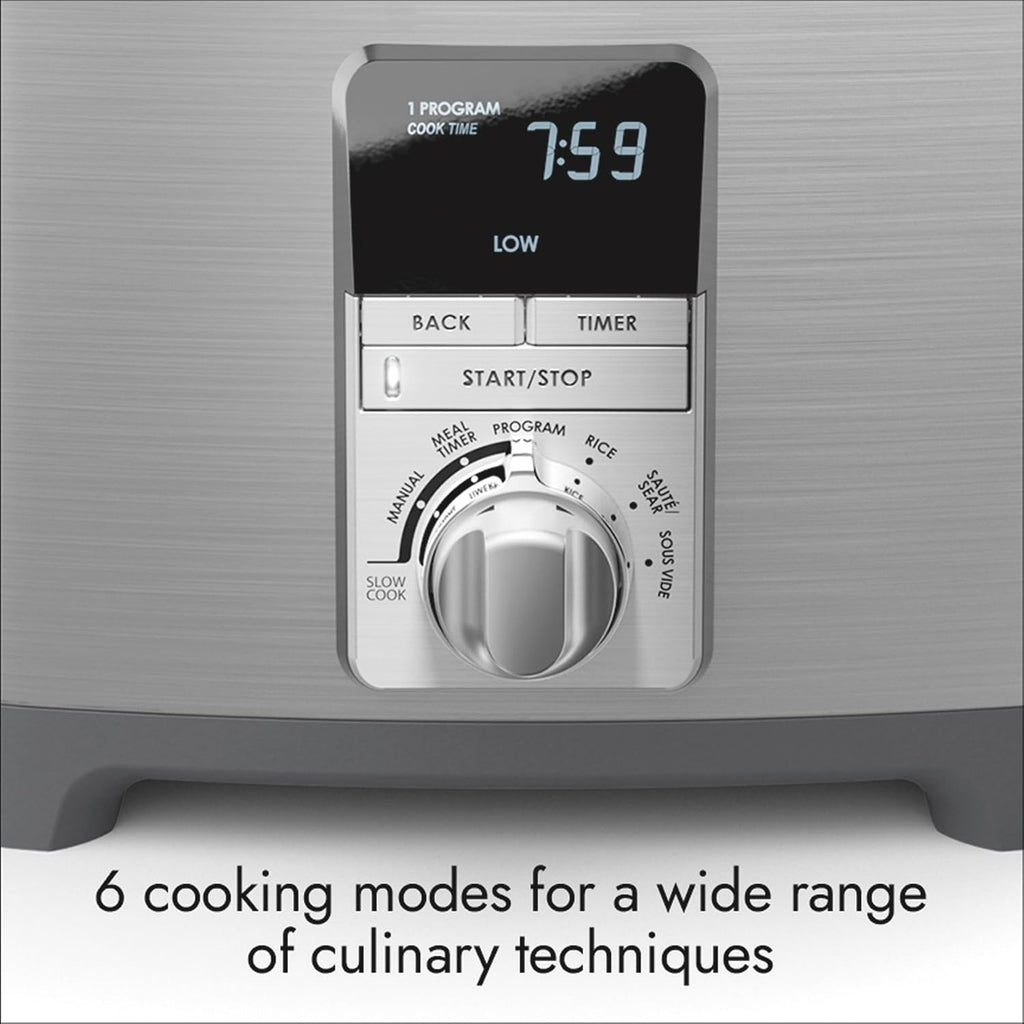 Lotus Professional Series The Sous Multi-Function Cooker with Tri-Ply Dutch Oven, Slow Cooker, Sous Vide Cooker, Rice Cooker