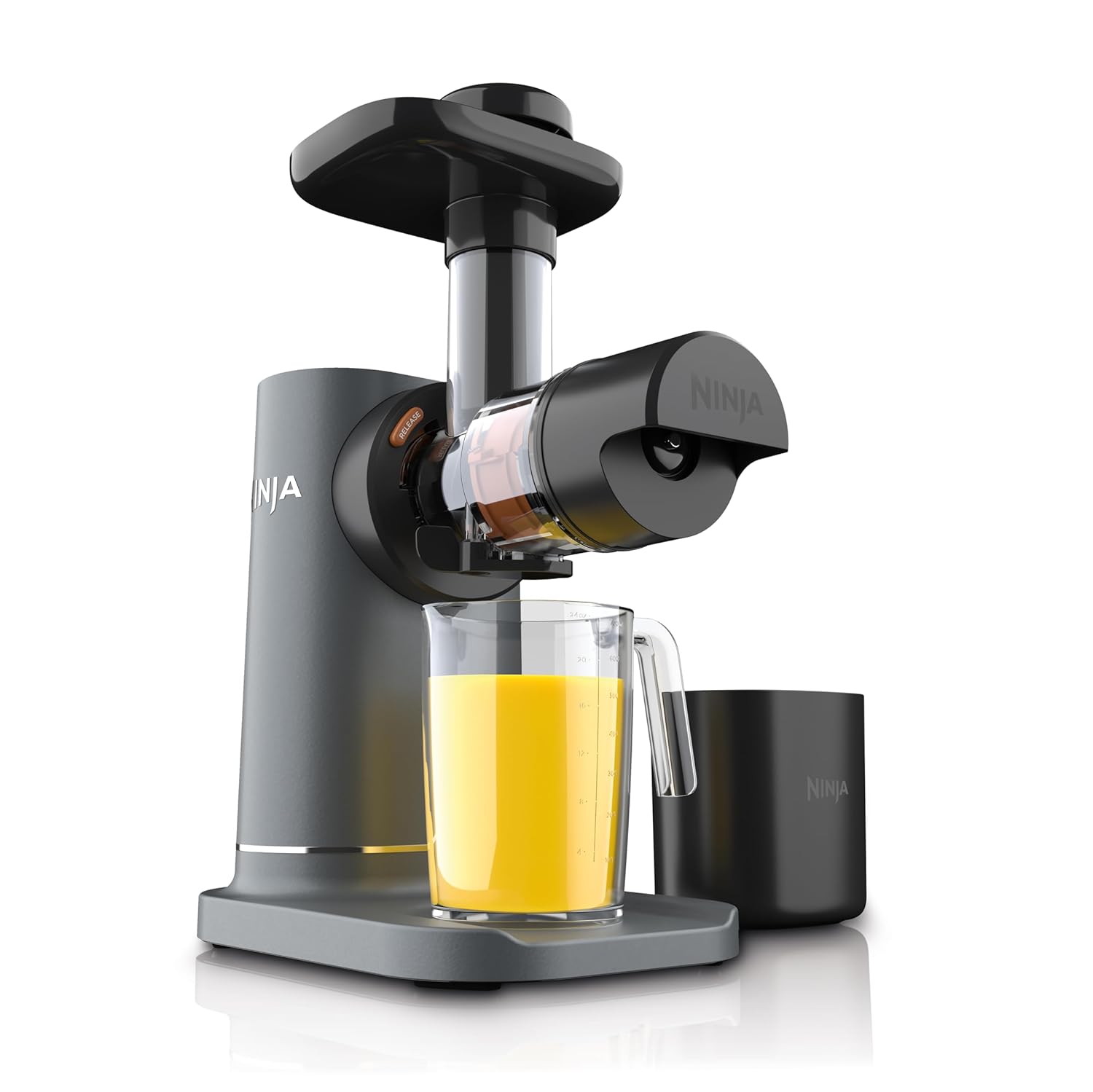 Ninja NeverClog Cold Press Juicer | Powerful Electric Slow Masticating Juicer with Pulp Control